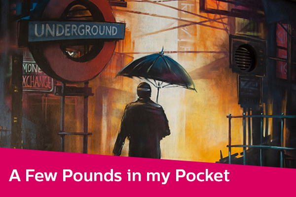 >LISTEN TO THE 'A FEW POUNDS IN MY POCKET' INTERVIEWS 