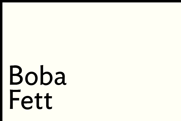 Nick Carson writes about Boba Fett