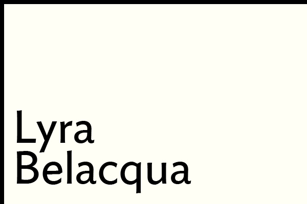 John Sills writes about Lyra Belacqua
