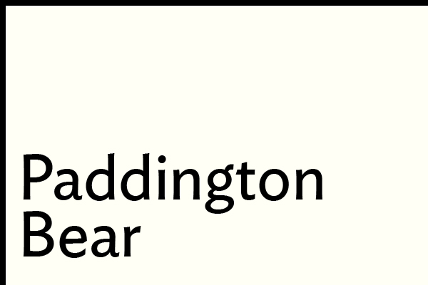 Vikki Heywood writes about Paddington Bear